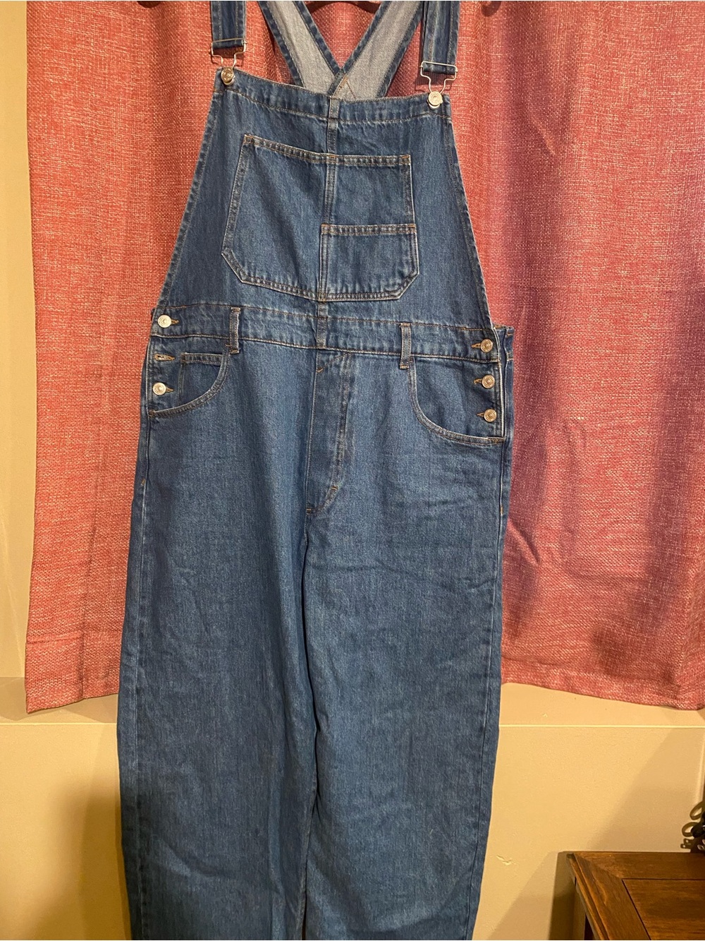 Free People Blue Denim Women's Overalls